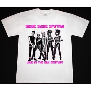 Sigue Sigue Sputnik 21St Century New White T-Shirt